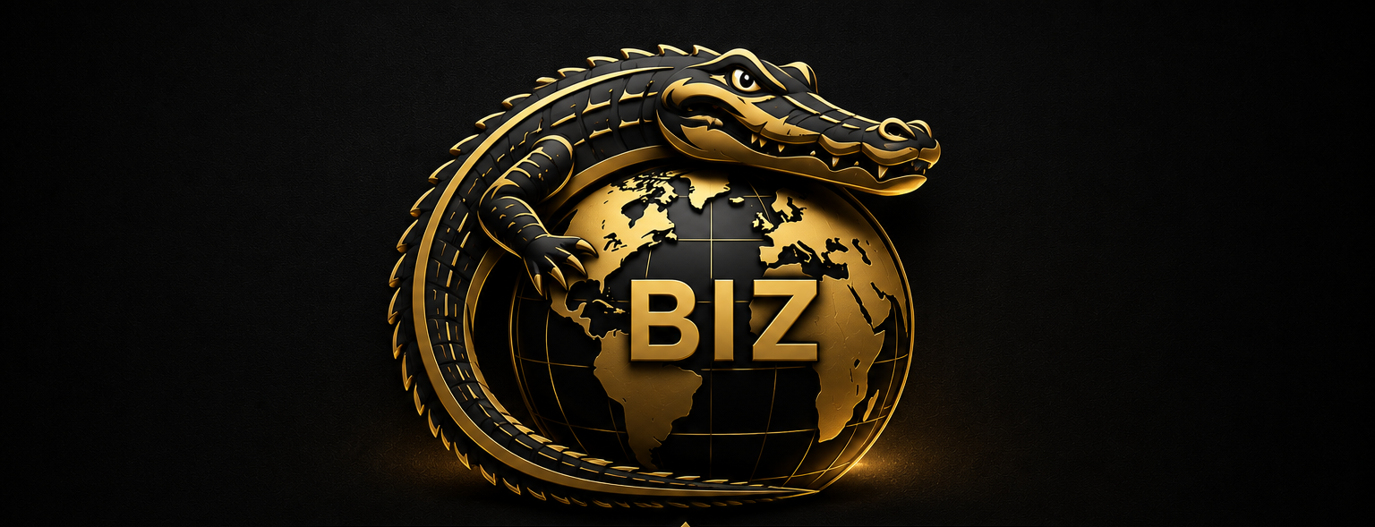 Globizgator — Crocodile on Golden Globe